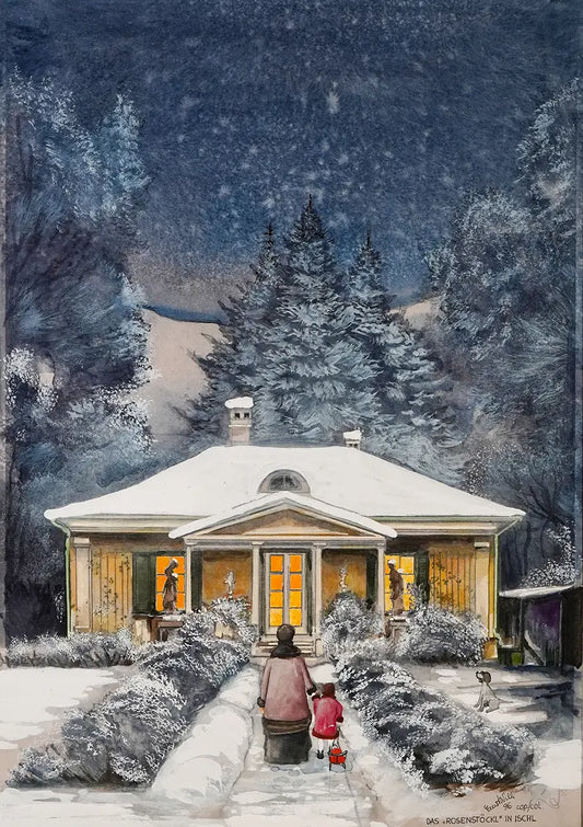 "Rosenstöckl im Winter"