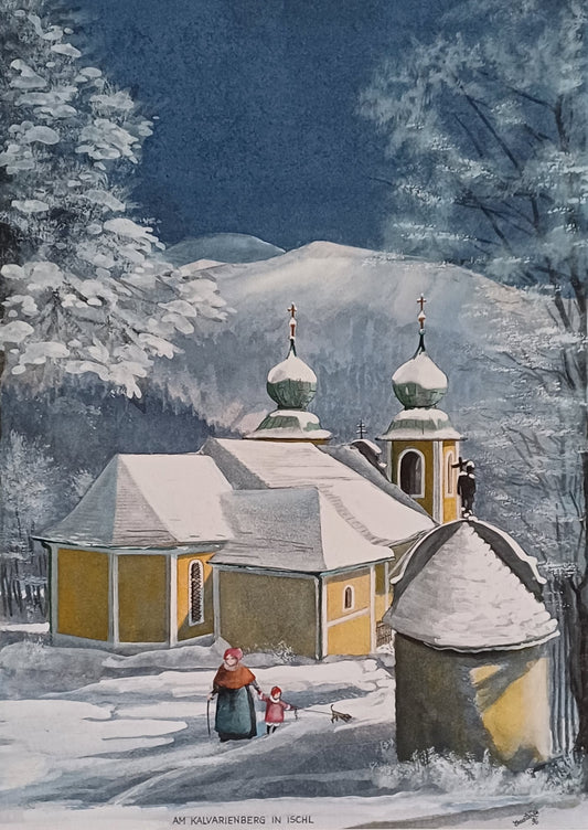 "Am Kalvarienberg in Ischl"
