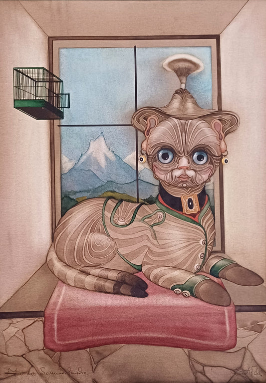 "Katze auf Sommerfrische"