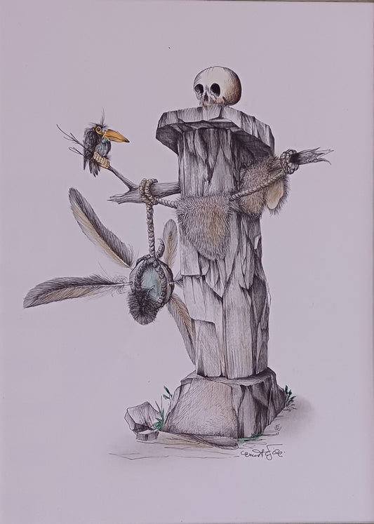 "Vogelscheuche Germanien"